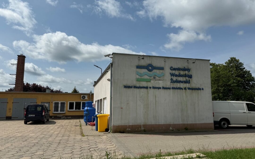 Spółka Centralny Wodociąg Żuławski Sp. z o.o. w Nowym Dworze Gdańskim z dofinansowaniem unijnym na termomodernizację budynku